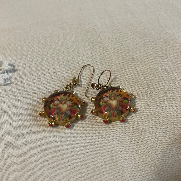 Virgins saints and angels earrings